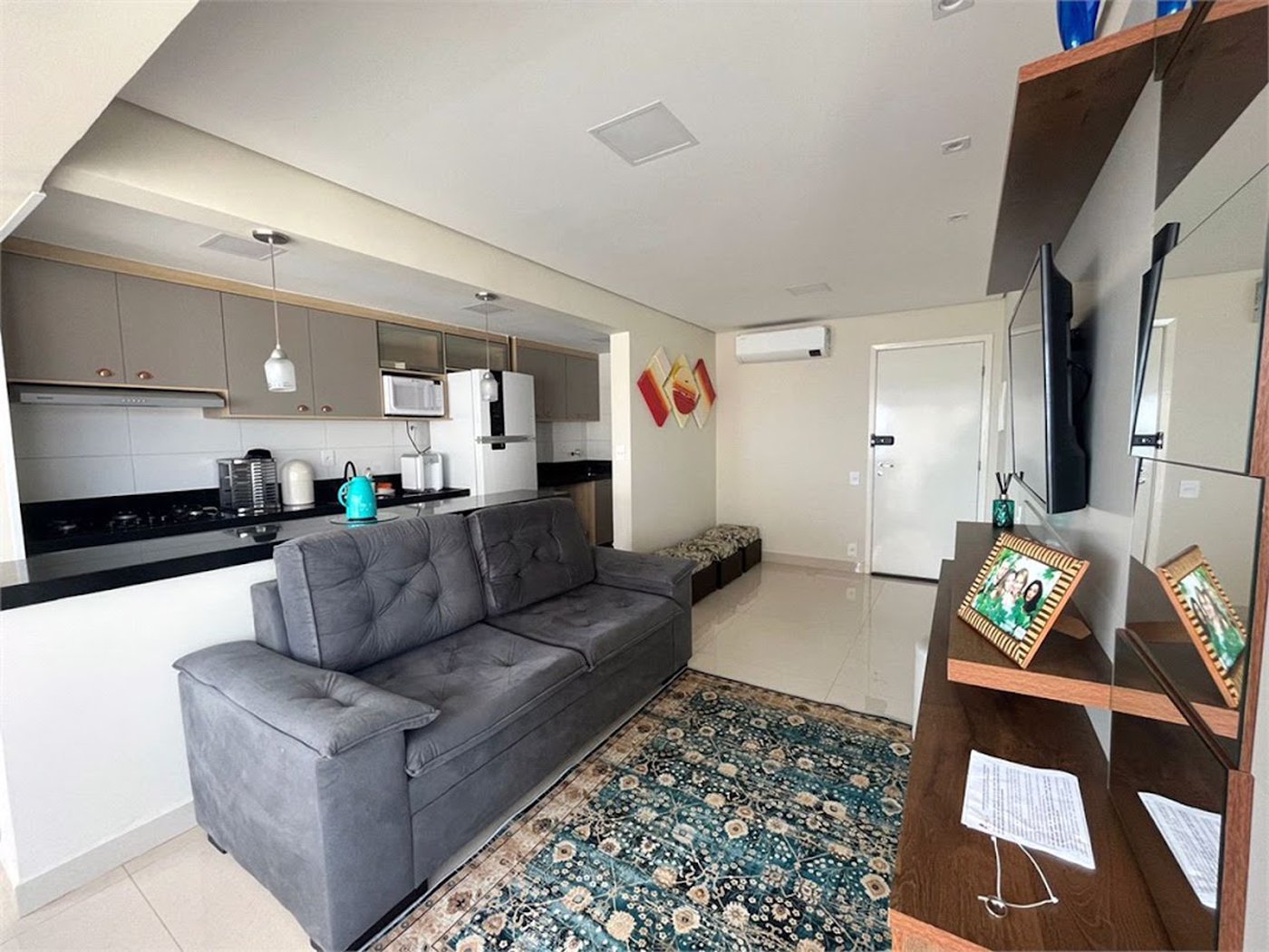 Apartamento Residencial à venda, Loteamento João Batista Julião, Guarujá - AP0662.