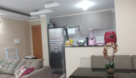Apartamento à venda com 2 quartos em Recreio São Judas Tadeu, São Carlos, SP