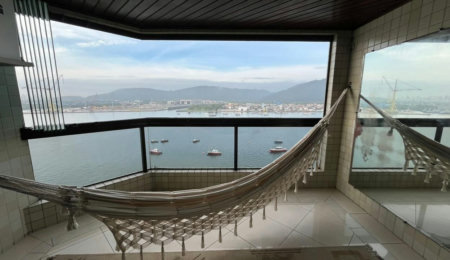 Apartamento com 3 dormitórios à venda, 202 m² por R$ 2.400.000,00 - Ponta da Praia - Santos/SP