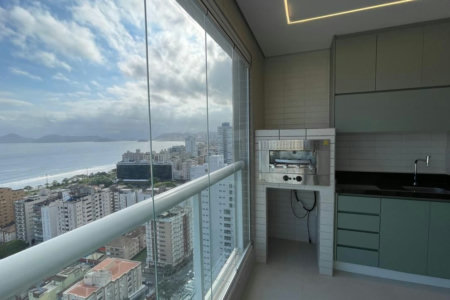 Apartamento com 2 dormitórios à venda, 100 m² por R$ 2.300.000,00 - Aparecida - Santos/SP