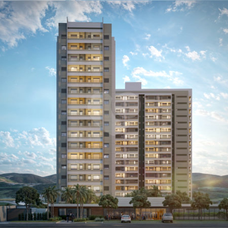 Apartamento à venda com 2 quartos, sendo 1 suíte, em Jardim Terceiro Centenário, Atibaia, SP
