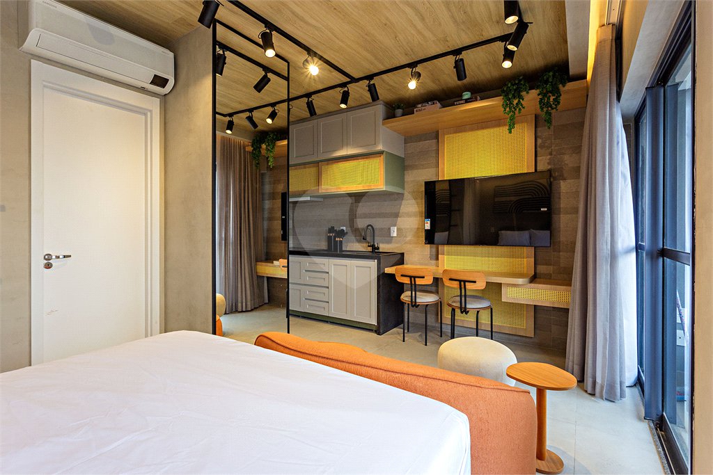 Apartamento à venda com 1 quarto em Brooklin, São Paulo, SP