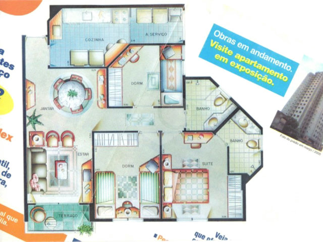 Apartamento à venda com 3 quartos, sendo 1 suíte,  em Parada Inglesa, São Paulo, SP