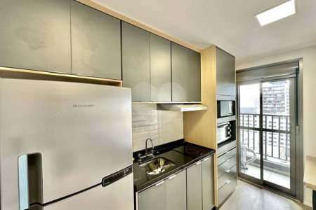 Apartamento à venda com 1 quarto em Perdizes, São Paulo, SP