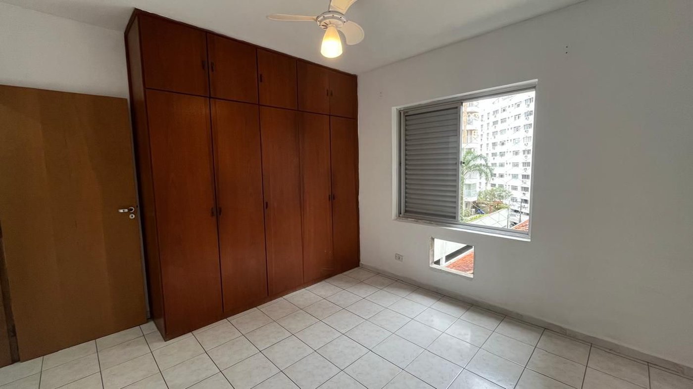 Apartamento com 2 dormitórios à venda, 90 m² por R$ 560.000,00 - Gonzaga - Santos/SP