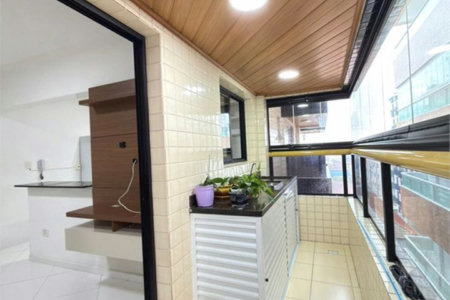 Apartamento Residencial à venda, Boqueirão, Praia Grande - AP1107.