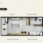 Studio à venda com 2 quartos em Pinheiros, São Paulo, SP