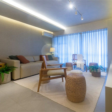 Apartamento à venda com 3 quartos, sendo 1 suíte, em Pitangueiras, Guarujá, SP