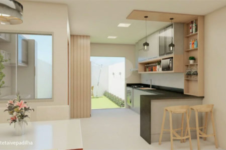 Residência completa com 3 quartos, suíte e área gourmet