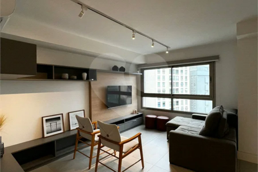 Linda Cobertura Duplex para venda no Jardim Paulista com 87,45 m² decorada!