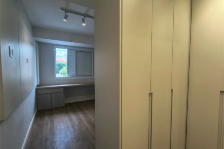 Apartamento à venda de 46m² com todos os planejados, 1 dormitório e sacada ao lado da USP