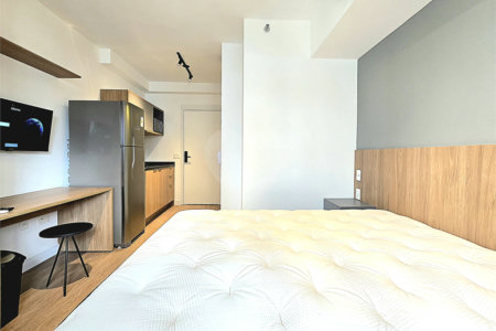 Studio novo 21 m² à Venda Próximo ao Metrô Paraíso na Aclimação São Paulo SP