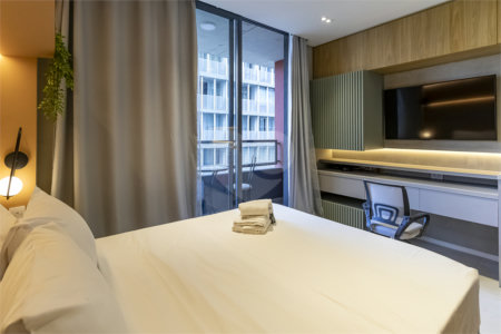Apartamento com 24m² próximo a avenida Paulista e Metrô Consolação.