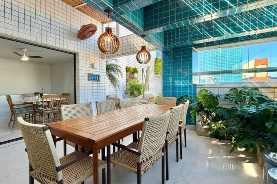 Cobertura à venda com 4 quartos, sendo 1 suíte,  em Riviera de São Lourenço, Bertioga, SP