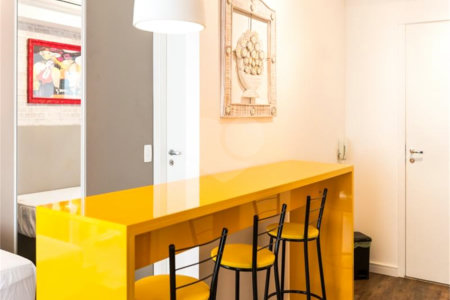 Excelente apartamento de 35m², mobiliado e com vaga, na Consolação