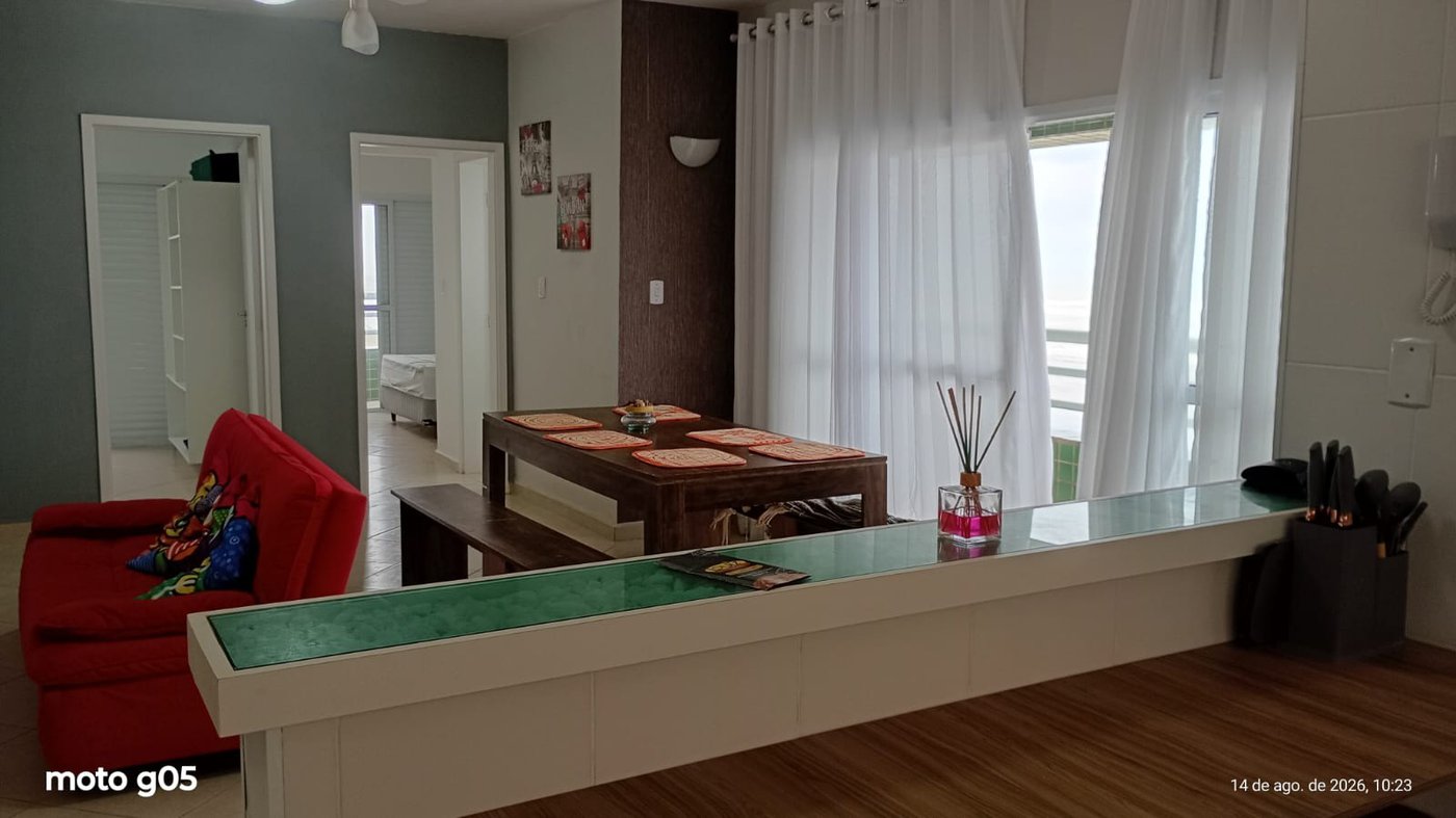 Apartamento Frente Mar em Solemar – Praia Grande