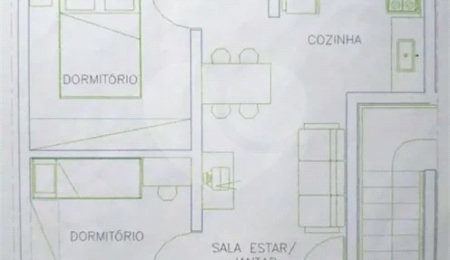 Apartamento à venda com 2 quartos em Jardim das Torres, São Carlos, SP