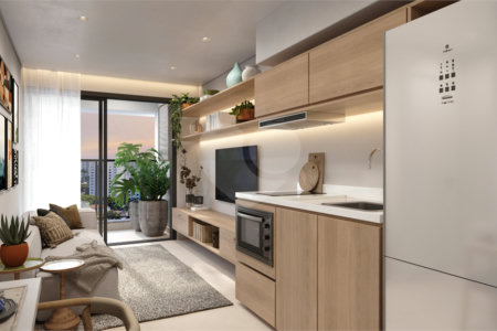 Studio à venda – 26 m² – Helbor Collage Bela Vista – São Paulo – SP