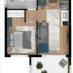 Apartamento à venda com 1 suíte em Vila Clementino, São Paulo, SP
