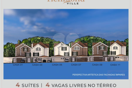 Casa à venda com 4 suítes no condomínio Richmond Ville, São Paulo - SP