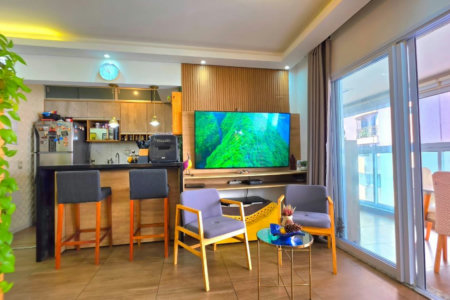 Apartamento com 1 dormitório à venda, 58 m² por R$ 740.000,00 - Ponta da Praia - Santos/SP