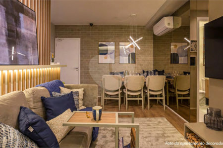 56m² - 2d/1s - Vaga determinada