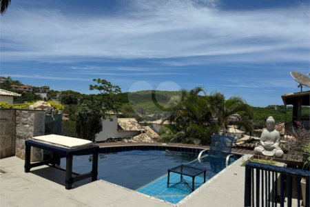 Casa à venda com 4 suítes em Alto de Búzios, Armação dos Búzios, RJ