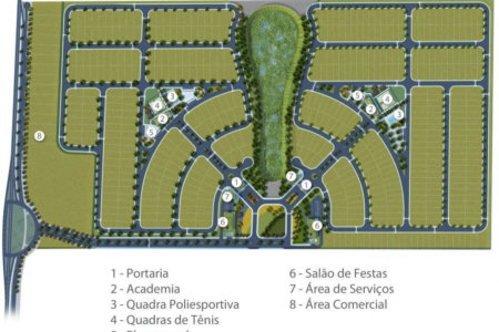 Terreno à venda no Condomínio Residencial Villa Dumont, Três Lagoas - MS