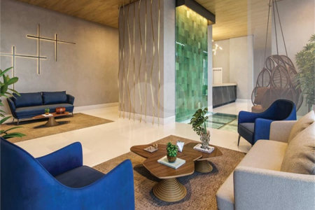 Apartamento à venda com 1 suíte em Santo Amaro, São Paulo, SP