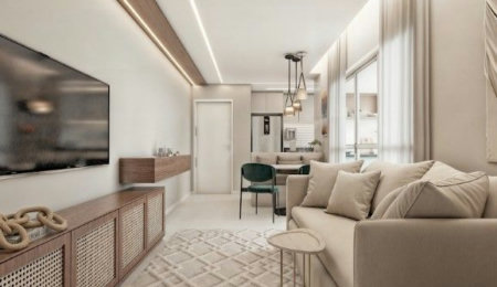Apartamento com 1 dormitório à venda, 49 m² por R$ 584.000,00 - Aparecida - Santos/SP