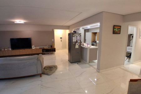 Apartamento de 3 Quartos à venda na Pompéia - Santos/SP | Vista livre | A 1 quadra da praia