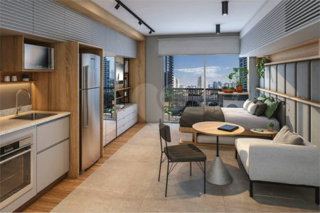 Studio à venda com 1 quarto em Vila Cordeiro, São Paulo, SP