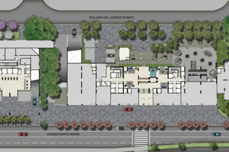 Apartamento à venda com 2 suítes em Santo Amaro, São Paulo, SP