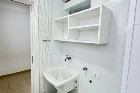 Apartamento com 2 dormitórios para alugar, 113 m² por R$ 5.900,02/mês - Gonzaga - Santos/SP