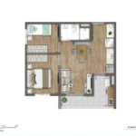 Apartamento à venda com 2 quartos, sendo 1 suíte, em Campo Grande, São Paulo, SP