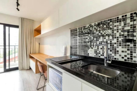Studio à venda com 1 quarto em Indianópolis, São Paulo, SP