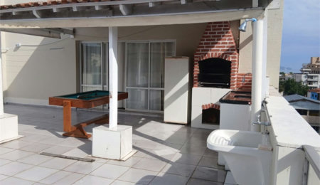 Cobertura com 3 dormitórios à venda, 112 m² por R$ 435.000,00 - Loteamento João Batista Julião - Guarujá/SP