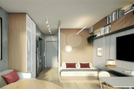 Studio à venda com 1 quarto em Pinheiros, São Paulo, SP