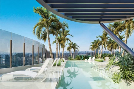 Apartamento à venda com 1 suíte em Santo Amaro, São Paulo, SP