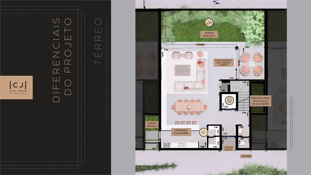 Casa à venda com 4 suítes no condomínio Casa Jardim Paineiras, São Paulo - SP