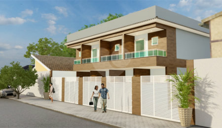 Casa à venda com 2 suítes no condomínio Residencial Marlene Correia, Rio de Janeiro - RJ