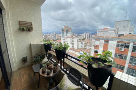 Apartamento Residencial à venda, Ponta da Praia, Santos - AP1478.