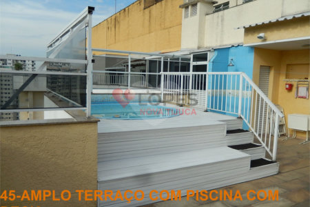 Cobertura à venda com 5 quartos, sendo 2 suítes, em Tijuca, Rio de Janeiro, RJ