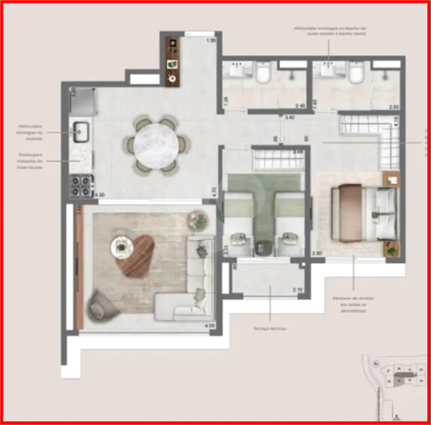 Apartamento à venda com 2 quartos, sendo 1 suíte, em Vila Mariana, São Paulo, SP