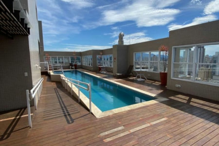 Apartamento Alto Padrão, 103 m² e 3 dormitórios à venda no José Menino - Santos/SP