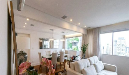 Apartamento à venda com 2 quartos, sendo 1 suíte,  em Vila Olímpia, São Paulo, SP