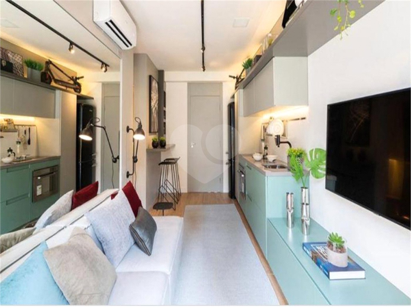 Apartamento à venda com 1 quarto em Pinheiros, São Paulo, SP