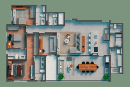 Apartamento à venda com 3 quartos em Vila Clementino, São Paulo, SP