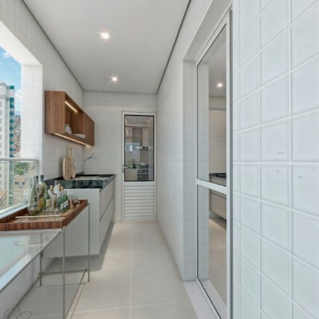 Apartamento com 3 dormitórios à venda, 102 m² por R$ 1.330.000,00 - Aparecida - Santos/SP