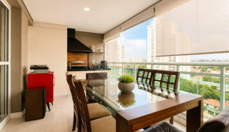 Apartamento à venda com 3 quartos, sendo 1 suíte,  em Brooklin, São Paulo, SP